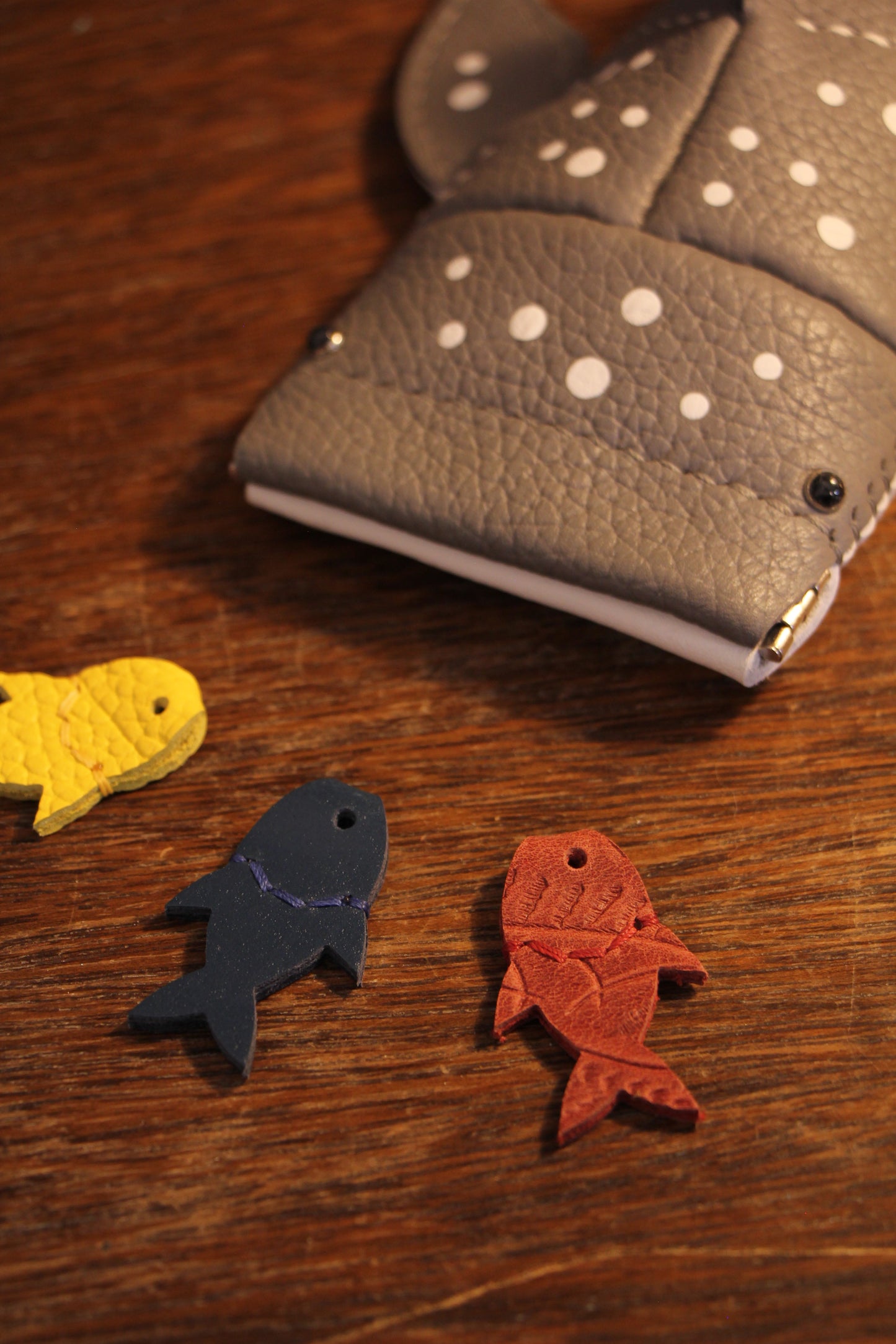 Handmade Leather Whale Shark Pencil Case / Crossbody Bag | Made-to-order 4-8 weeks lead time to ship from Canada