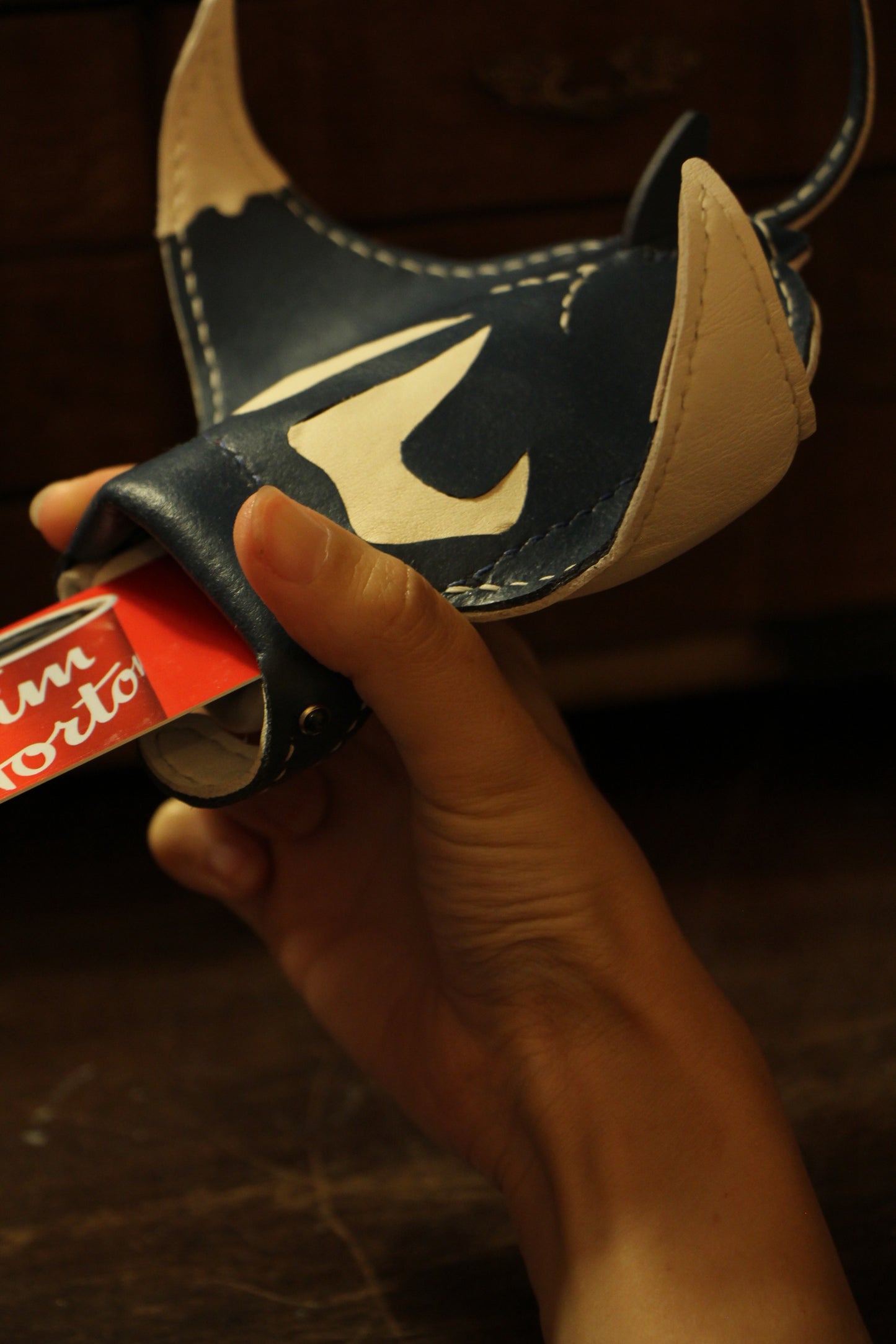 Handmade Leather Manta Ray Wallet | Made-to-order 4-8 weeks lead time to ship from Canada