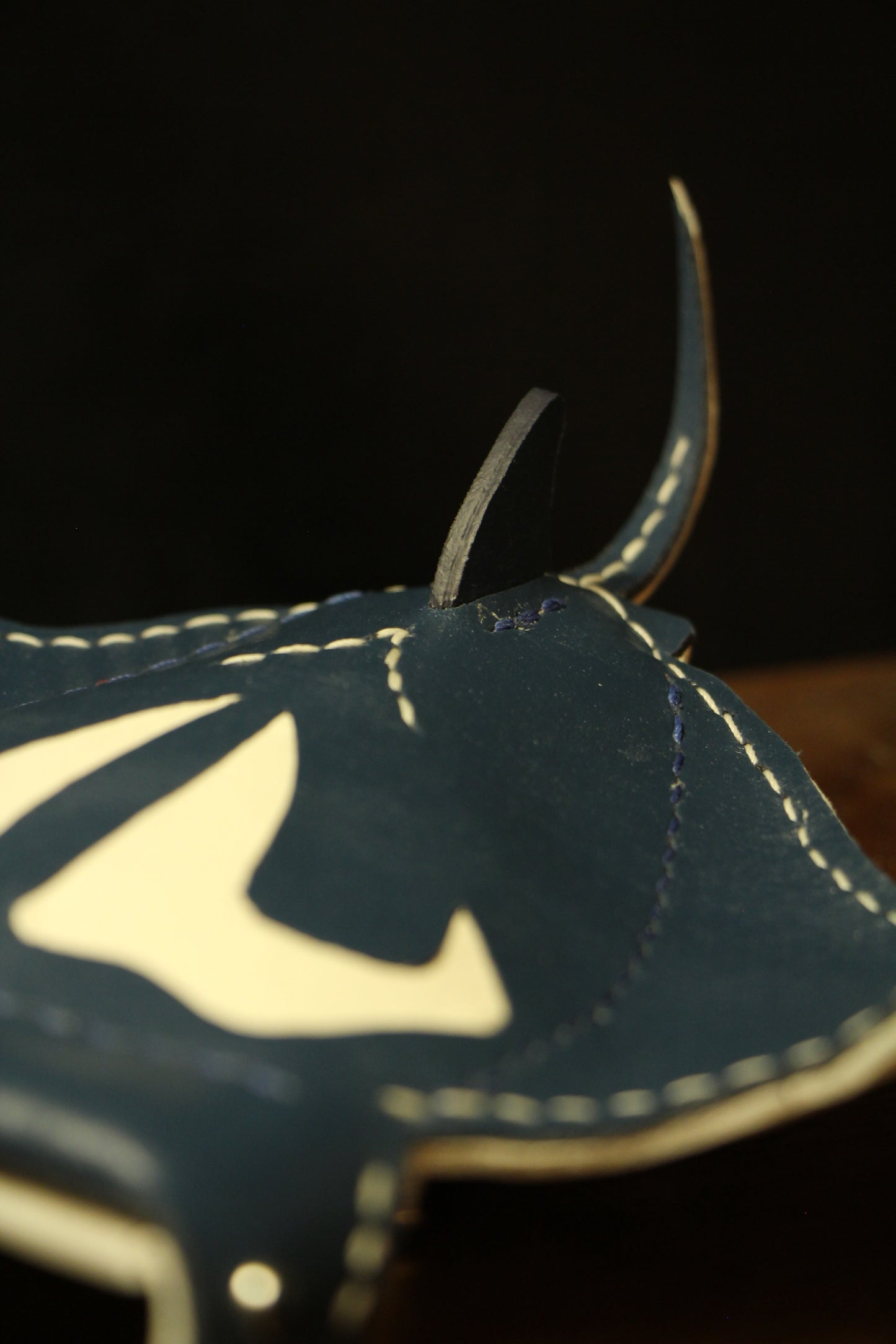 Handmade Leather Manta Ray Wallet | Made-to-order 4-8 weeks lead time to ship from Canada