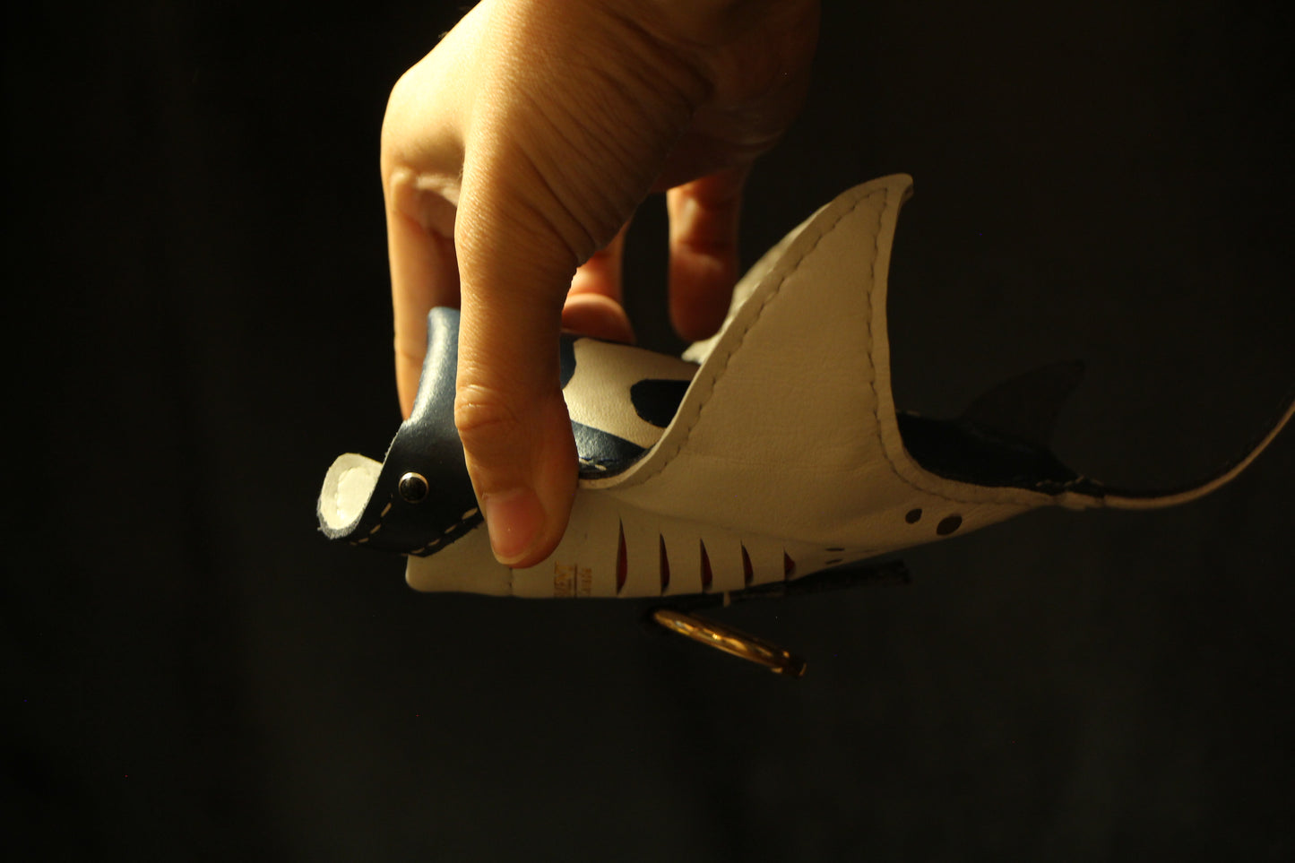Handmade Leather Manta Ray Wallet | Made-to-order 4-8 weeks lead time to ship from Canada