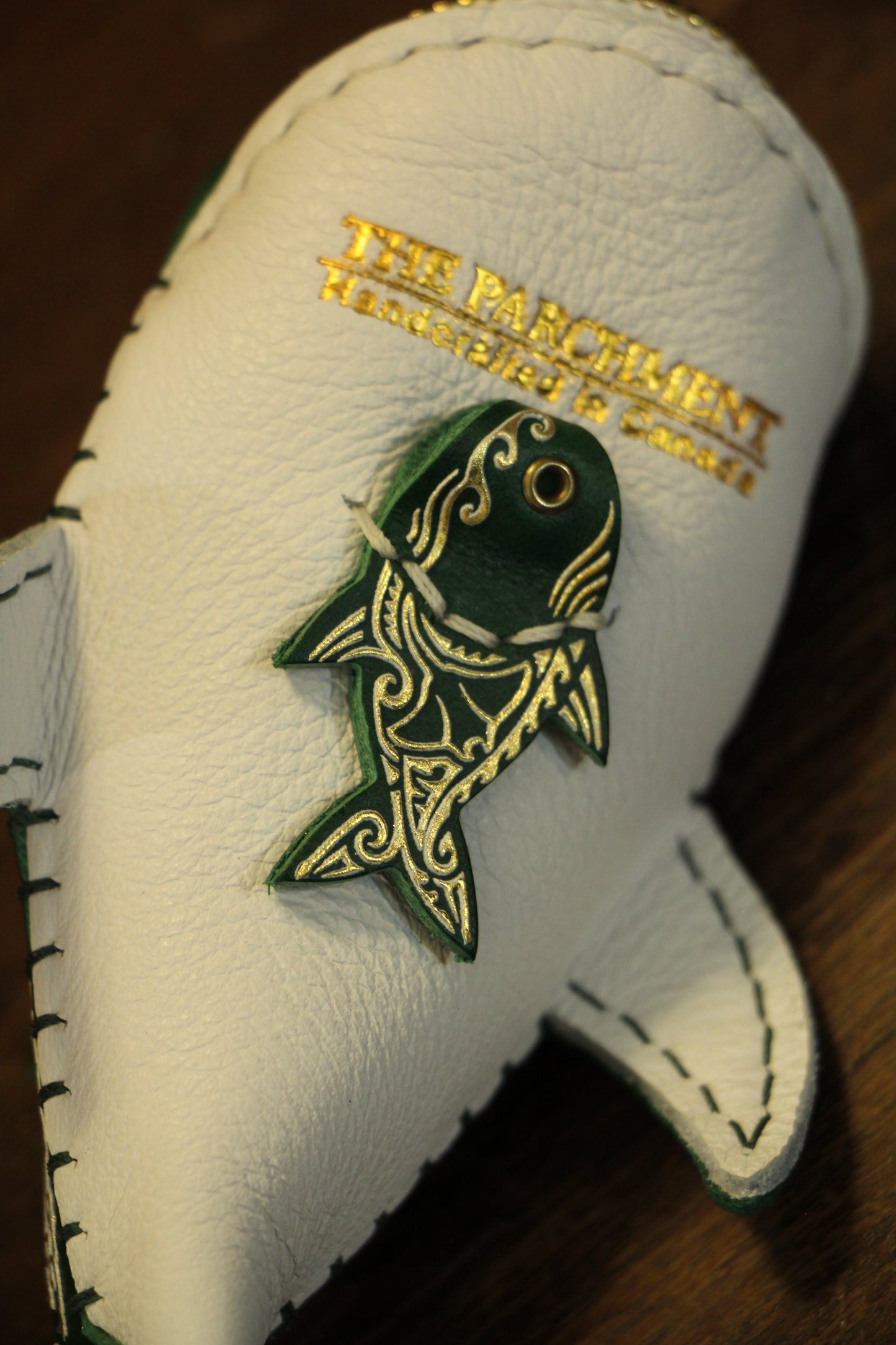 May 8 22:00 EDT Opens again | Handmade Gilded Leather Shark Coin Purse | Made-to-order 4-8 weeks lead time to ship from Canada