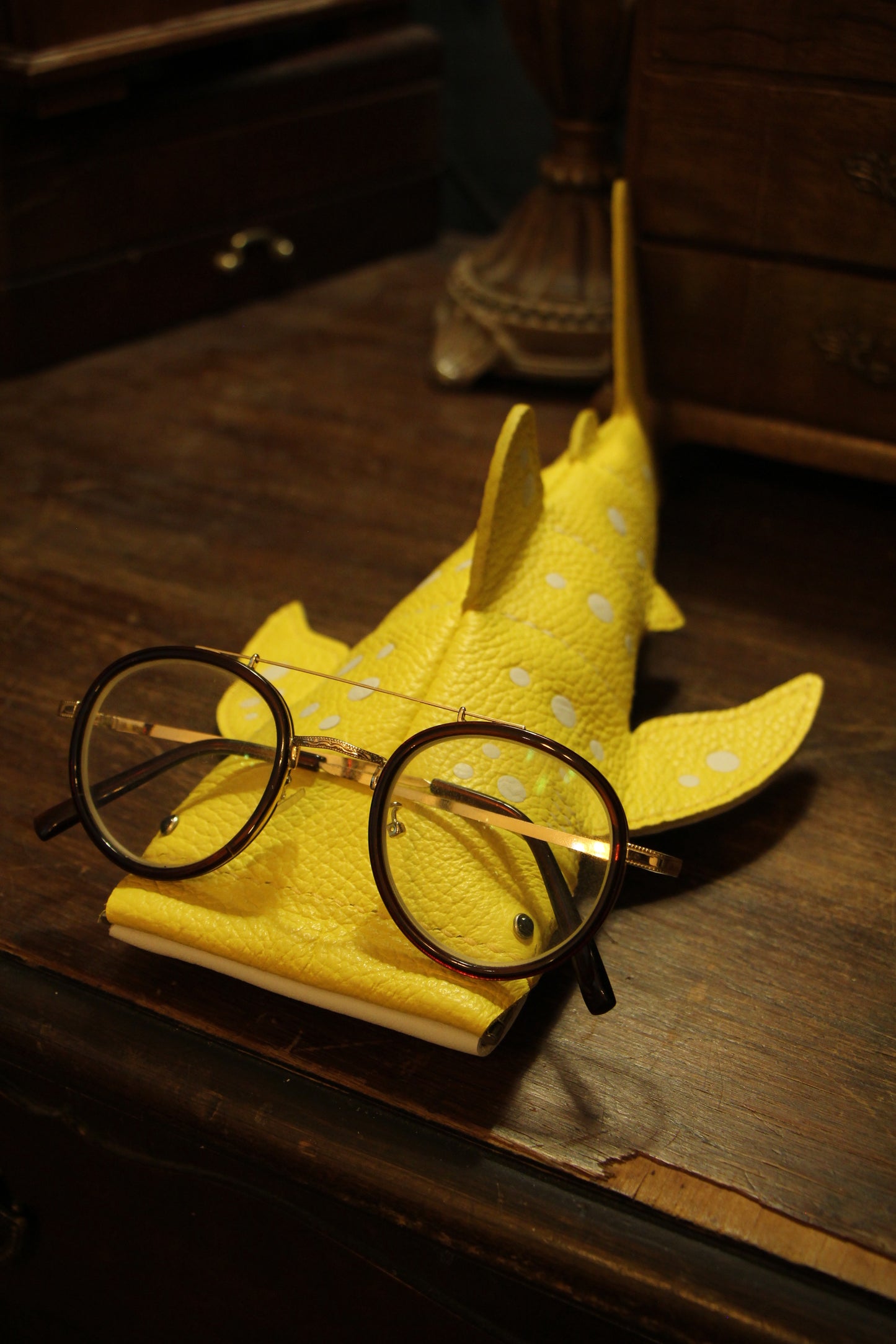 May not arrive before Christmas. Contact us for special requests | Handmade Leather Whale Shark Pencil Case / Crossbody Bag | Made-to-order 4-7 weeks lead time to ship from Canada