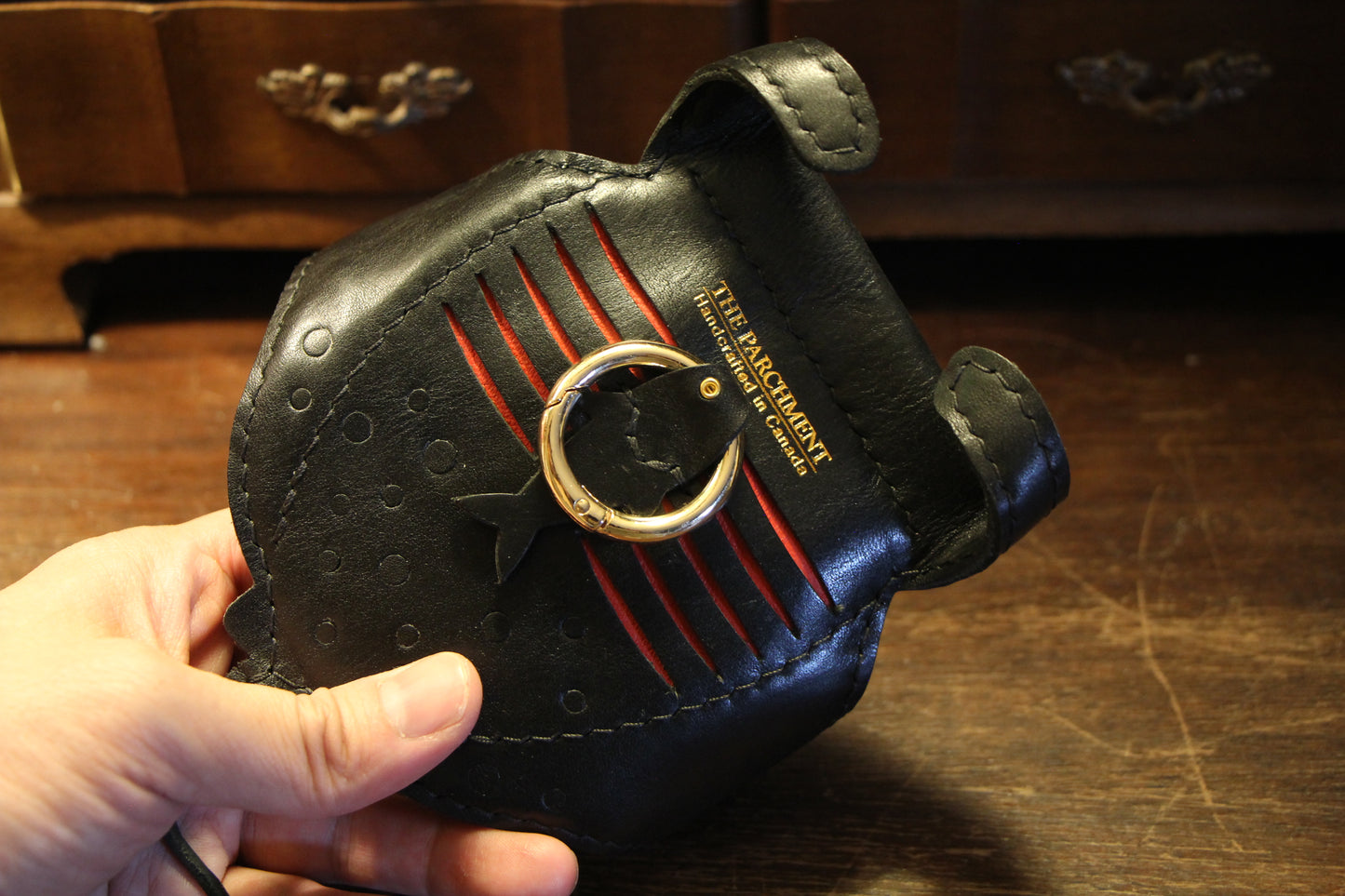 May 8 22:00 EDT Opens again | Handmade Leather Manta Ray Wallet | Made-to-order 4-6 weeks lead time to ship from Canada