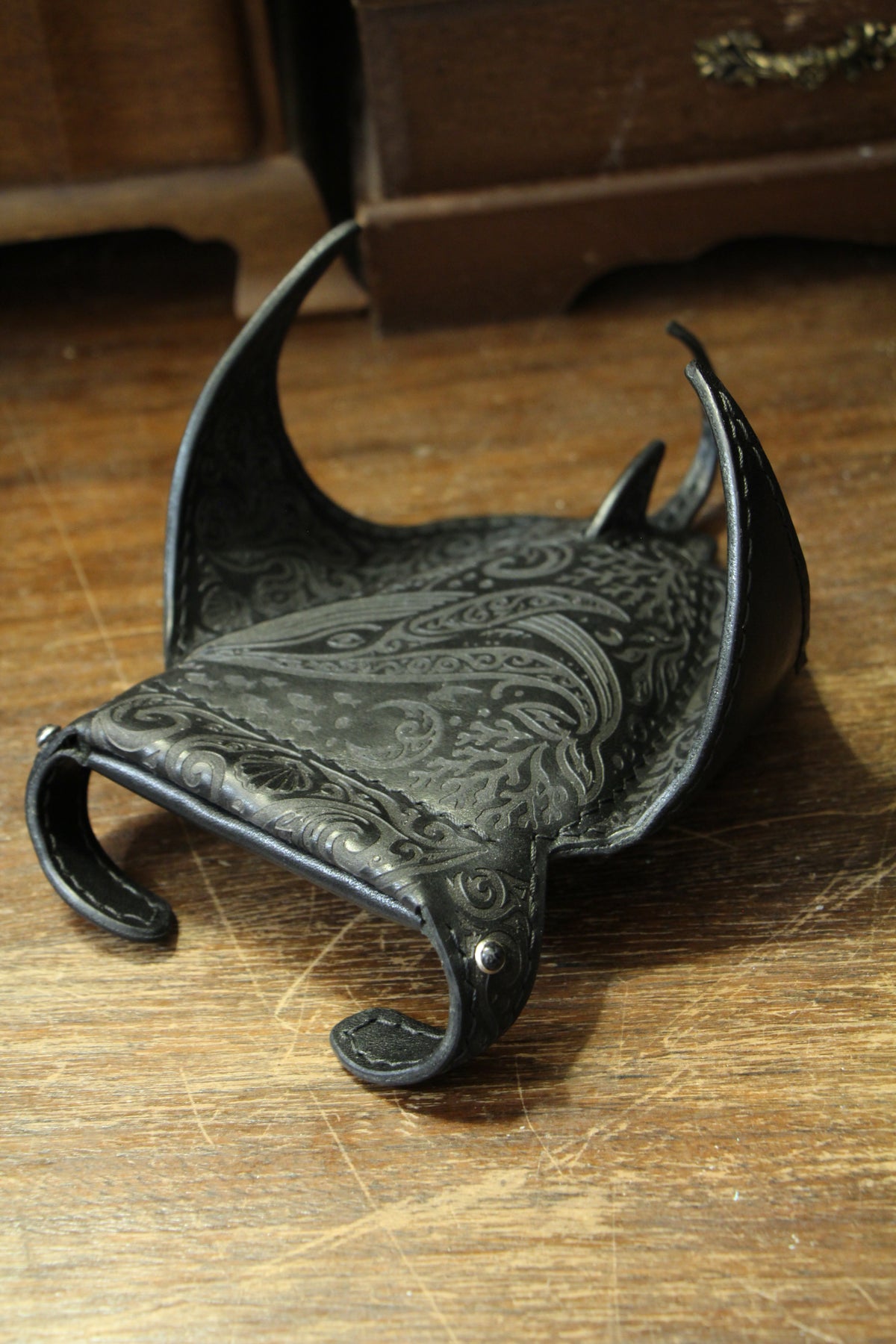 Tattooed Ninja Manta Ray Wallet