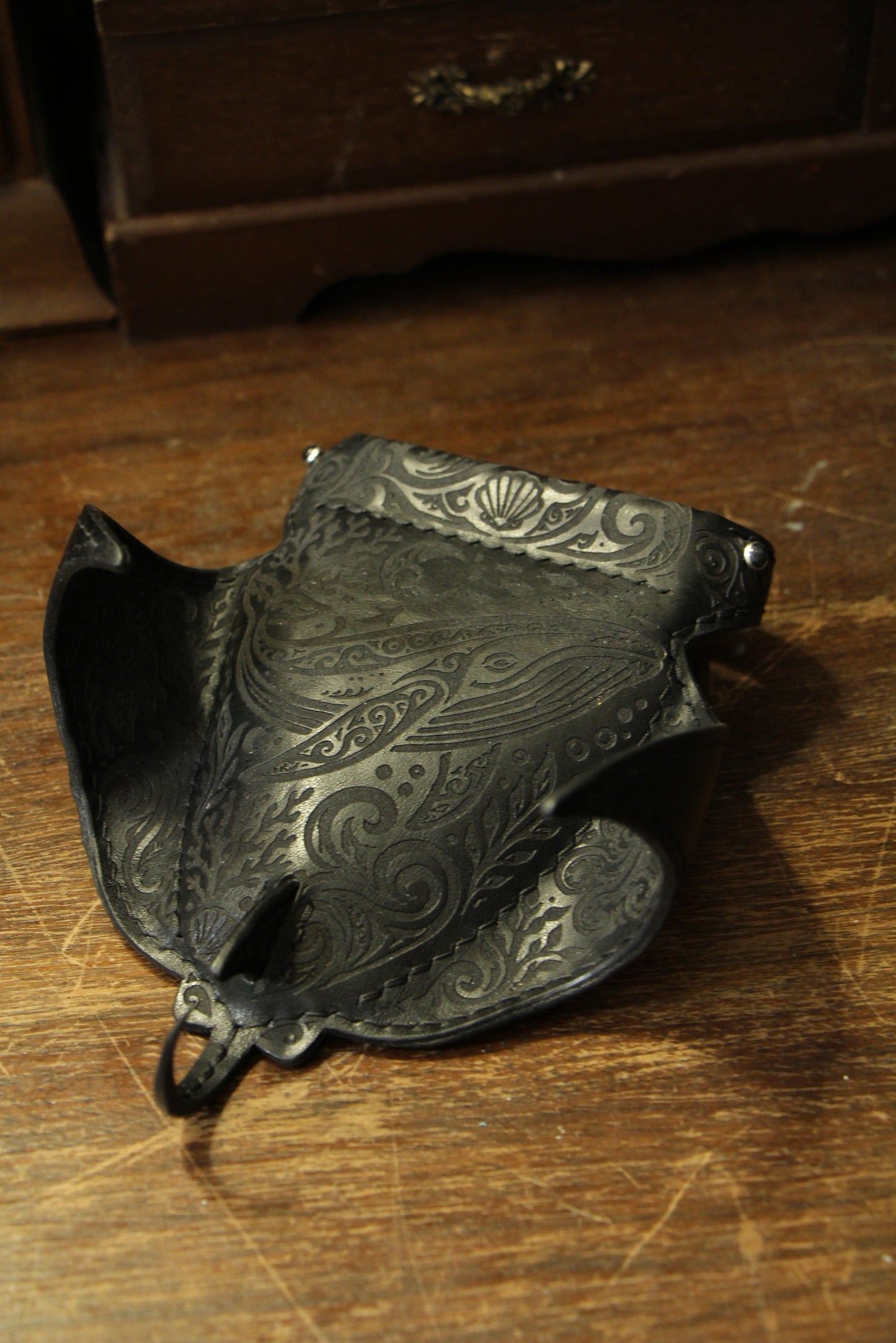 Tattooed Ninja Manta Ray Wallet