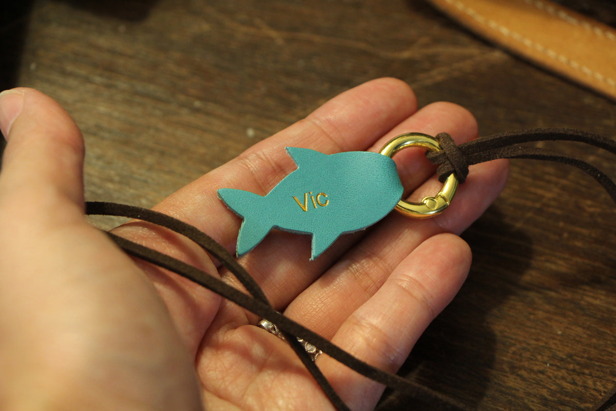 Handmade Mini Mates Leather Wearable Charm | Made-to-order 4 to 7 days lead time to ship from Canada