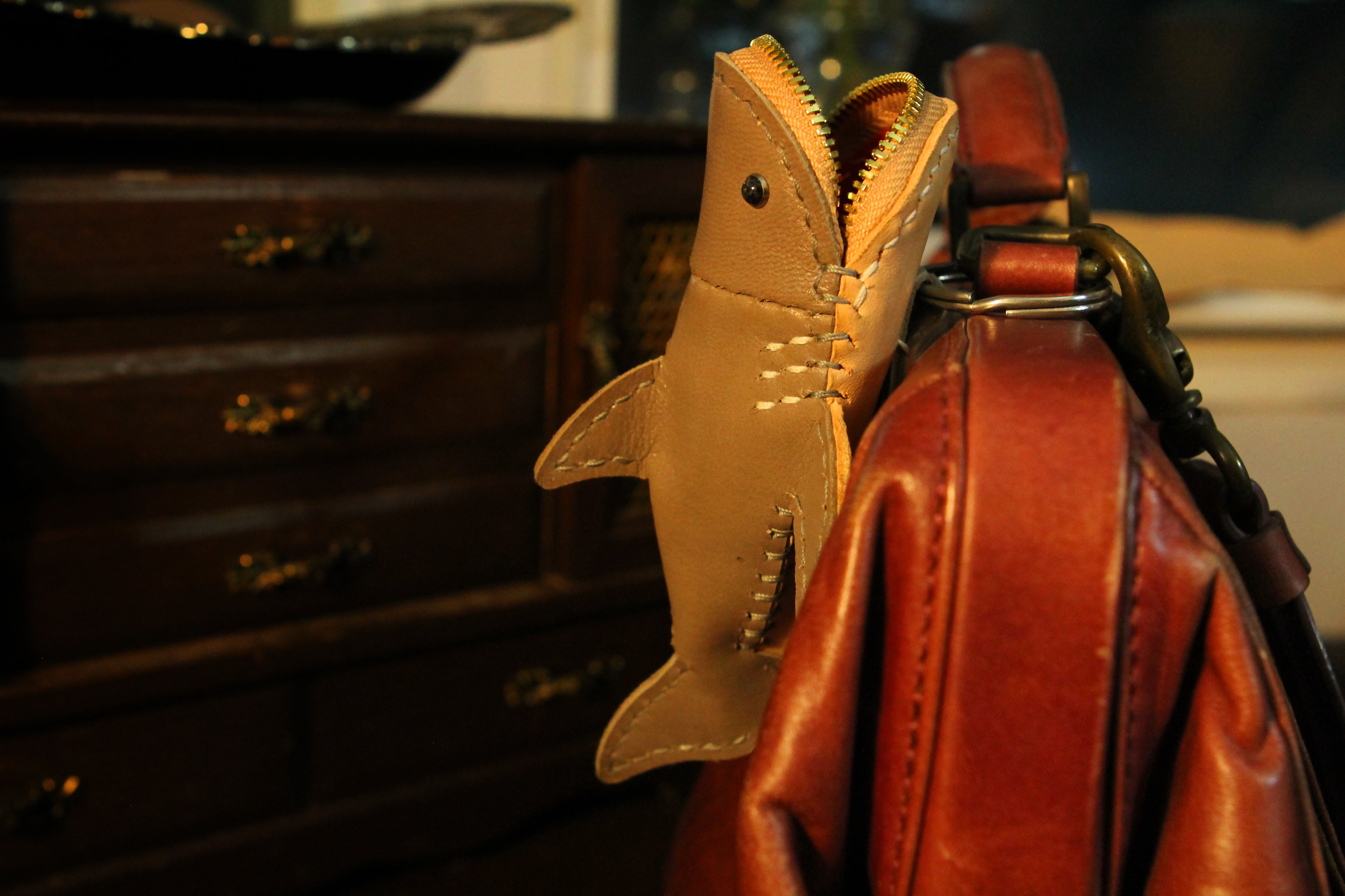 Coach shark cheap coin purse